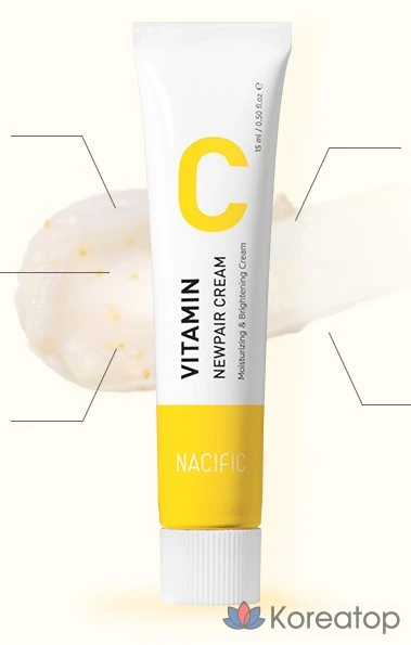 NACIFIC Крем Newpair с витамином С, 15 мл, 1 шт.
