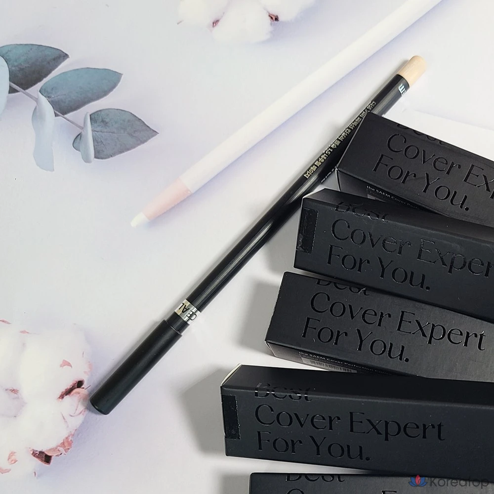 Консилер-карандаш The Saem Cover Perfection, 1 шт., натуральный бежевый.