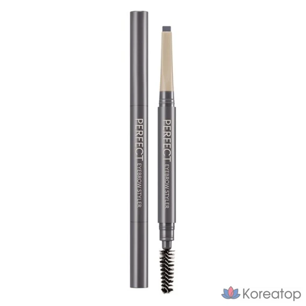Карандаш для бровей Missha Perfect Styler, цвет серо-коричневый, 1 шт.