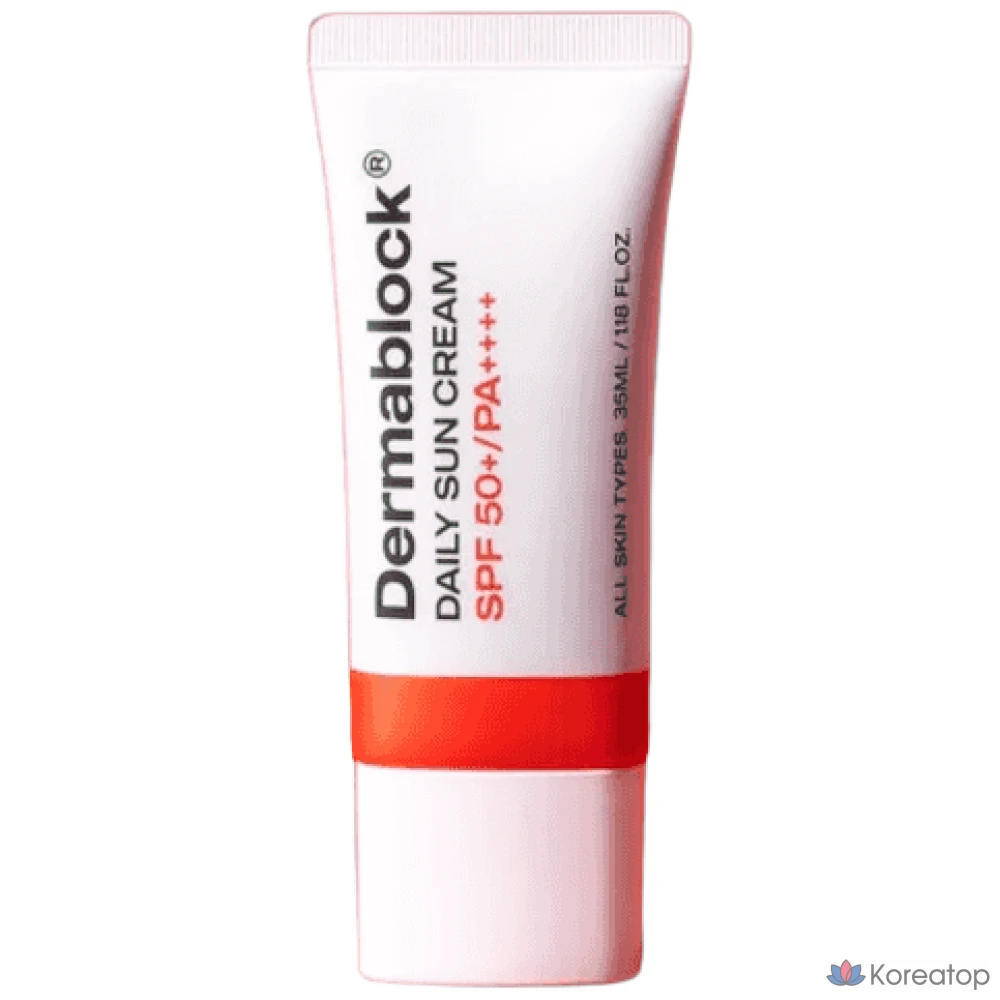 Солнцезащитный крем Dermablock Daily Sunscreen Skin Care UV Cell Fusion C, базовый набор, 1 шт., 35 мл