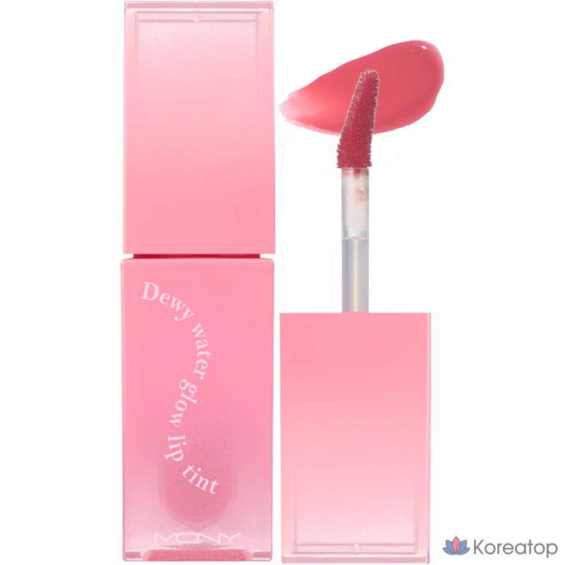 Тинт для губ Mqny New York Dewy Water Glow Tint, оттенок 01 Bare Mauve, 3,5 г, 1 шт.