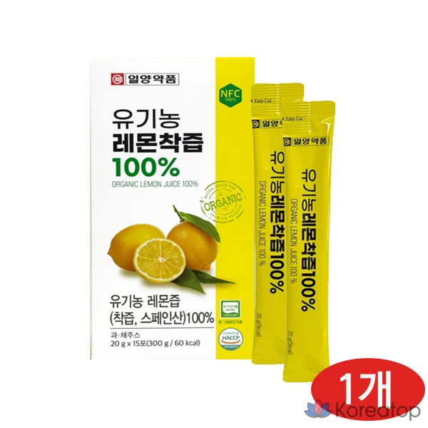 Лимонный сок Il-Yang Pharmaceutical 100%, 300 г, 1 упаковка