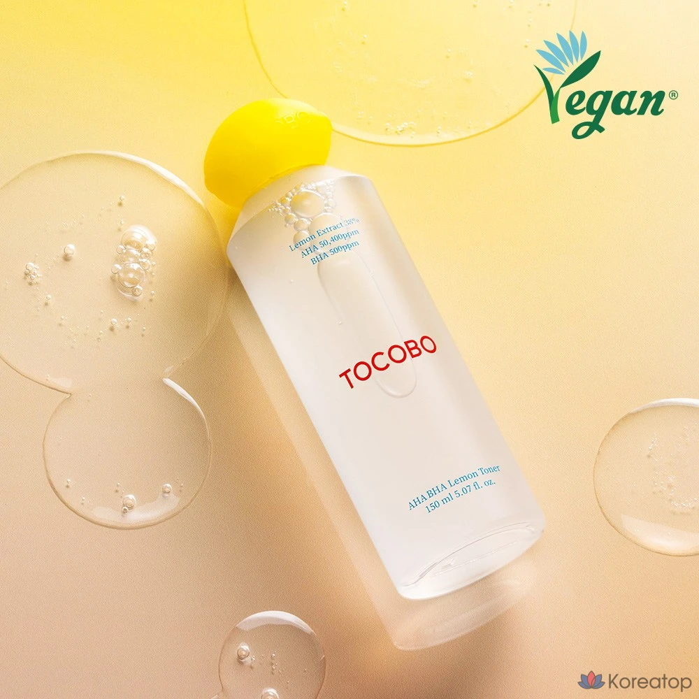 Tokobo AHA BHA Lemon Toner, 150 мл, 1 шт.