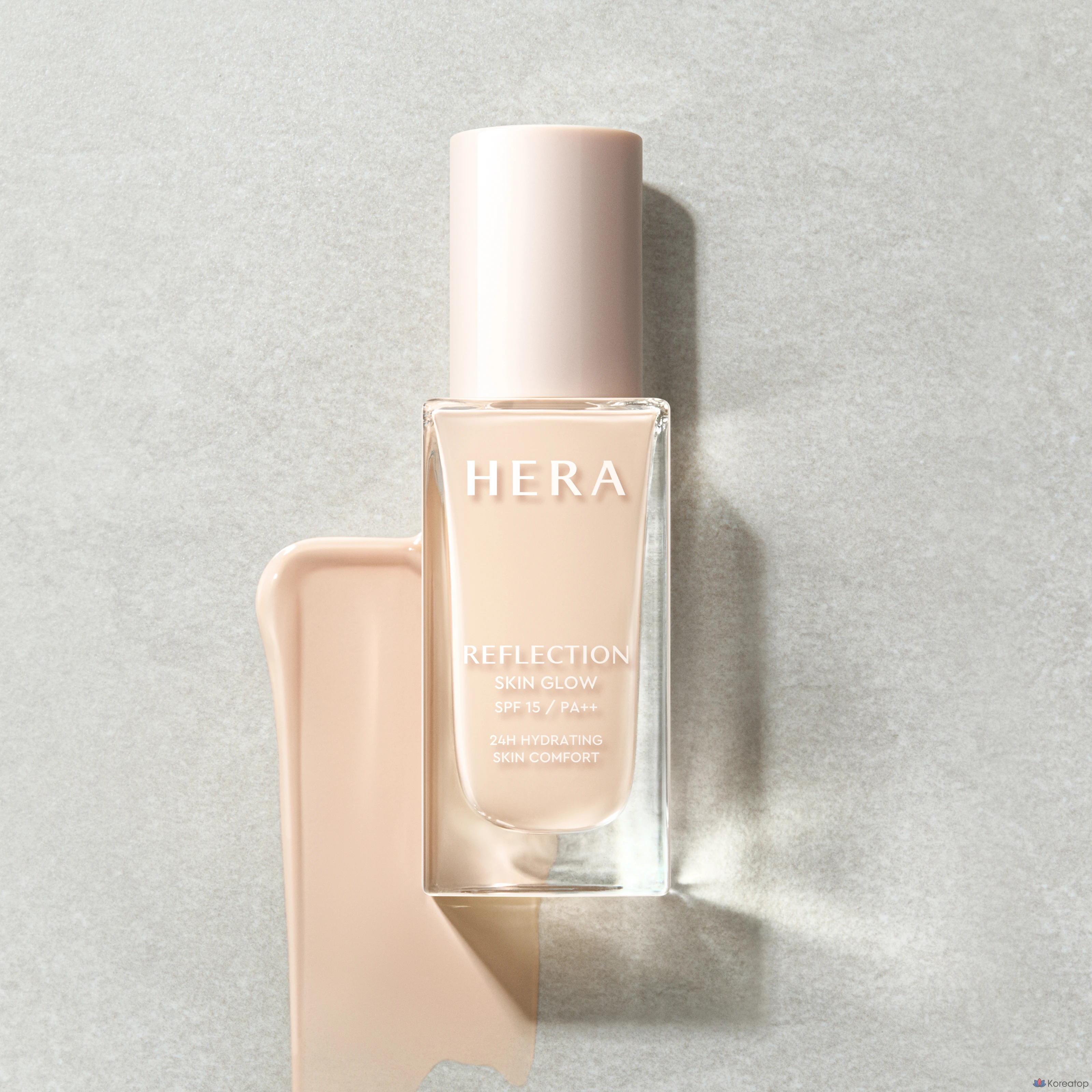 Тональный крем Hera Reflection Skin Glow Foundation, оттенок 21N1, 30 г, 1 шт., фото 2