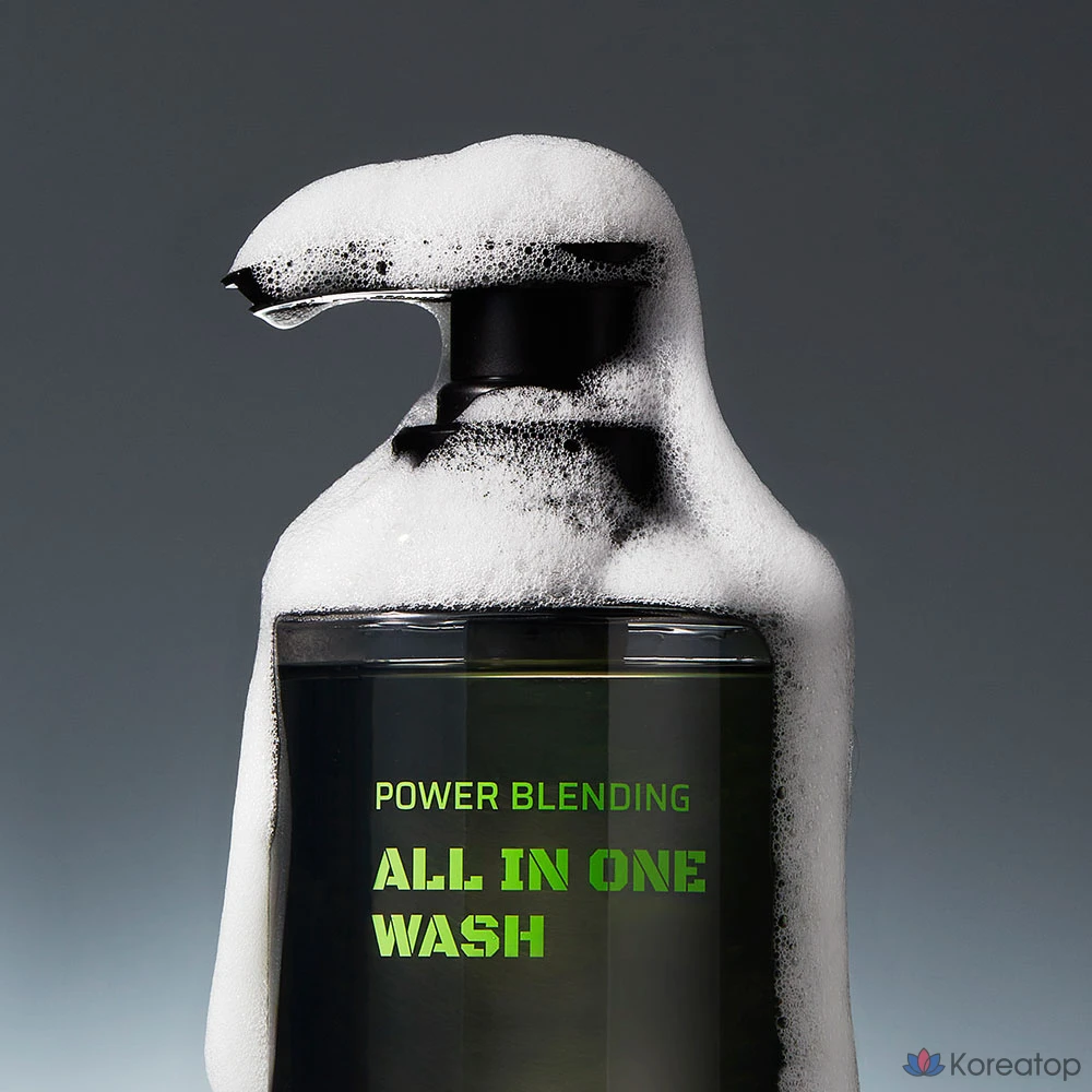 Универсальное средство для умывания Coreana For Men Power Blending, 1 шт., 500 мл, фото 3