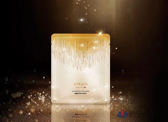 Регенерирующая золотая ампульная маска Isa Knox Terbina AD, 1 упаковка, 6 упаковок, фото 2