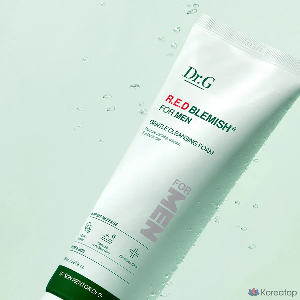 Очищающая пенка Dr.G Red Blemish for Men, 150 мл, 1 шт.