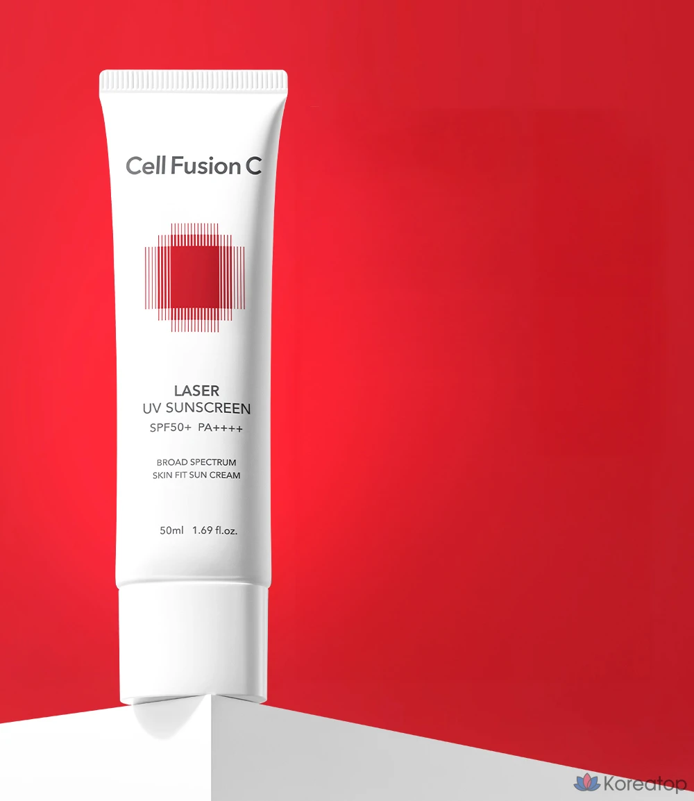 Солнцезащитный крем CELL FUSION C Laser UV Sunscreen SPF50+ PA++++, 50 мл, 1 шт., фото 5