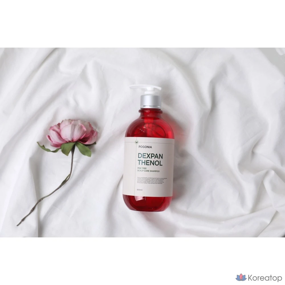 Гипоаллергенный шампунь Pogonia Dexpanthenol Pine Tree, содержащий 20 000 ppm декспантенола, 1 шт., 500 мл.