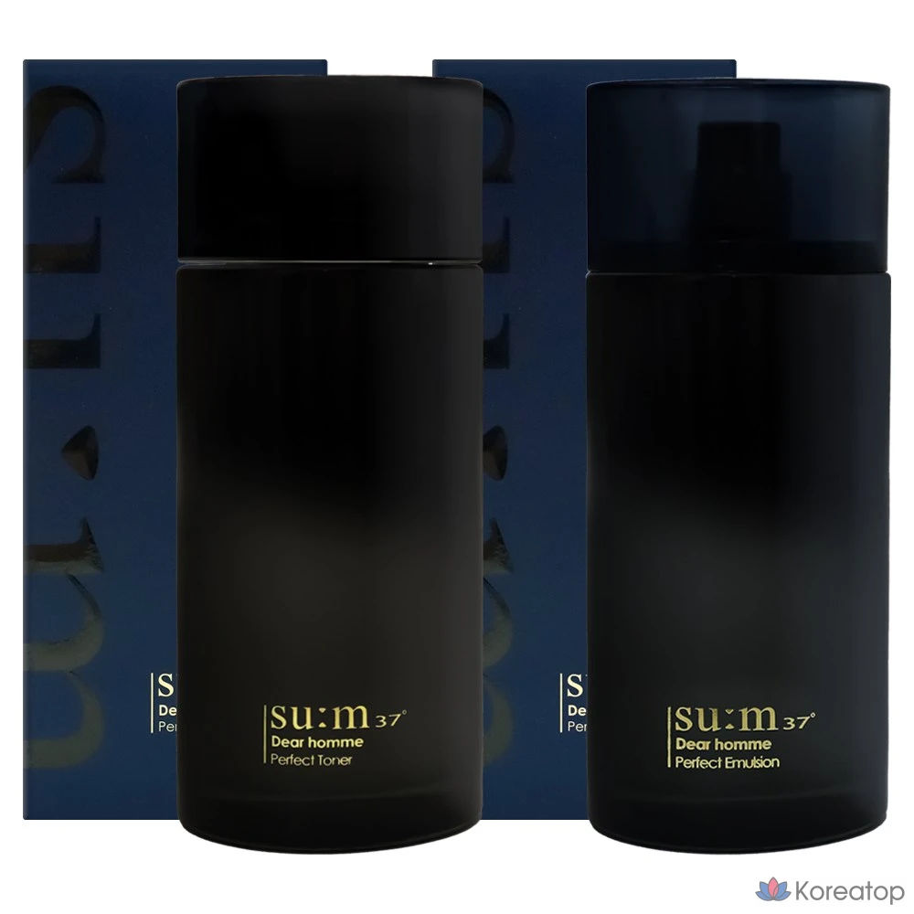 Набор 37 Degrees Dear Homme Perfect Toner 130 мл + эмульсия 110 мл, 1 комплект