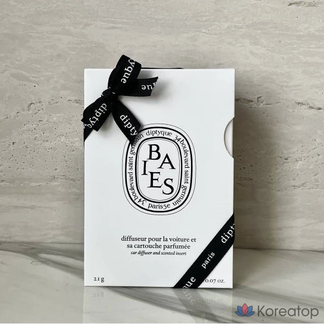 Ароматический набор для автомобиля Diptyque Car Fragrance Set, оттенок Baies, 1 шт.