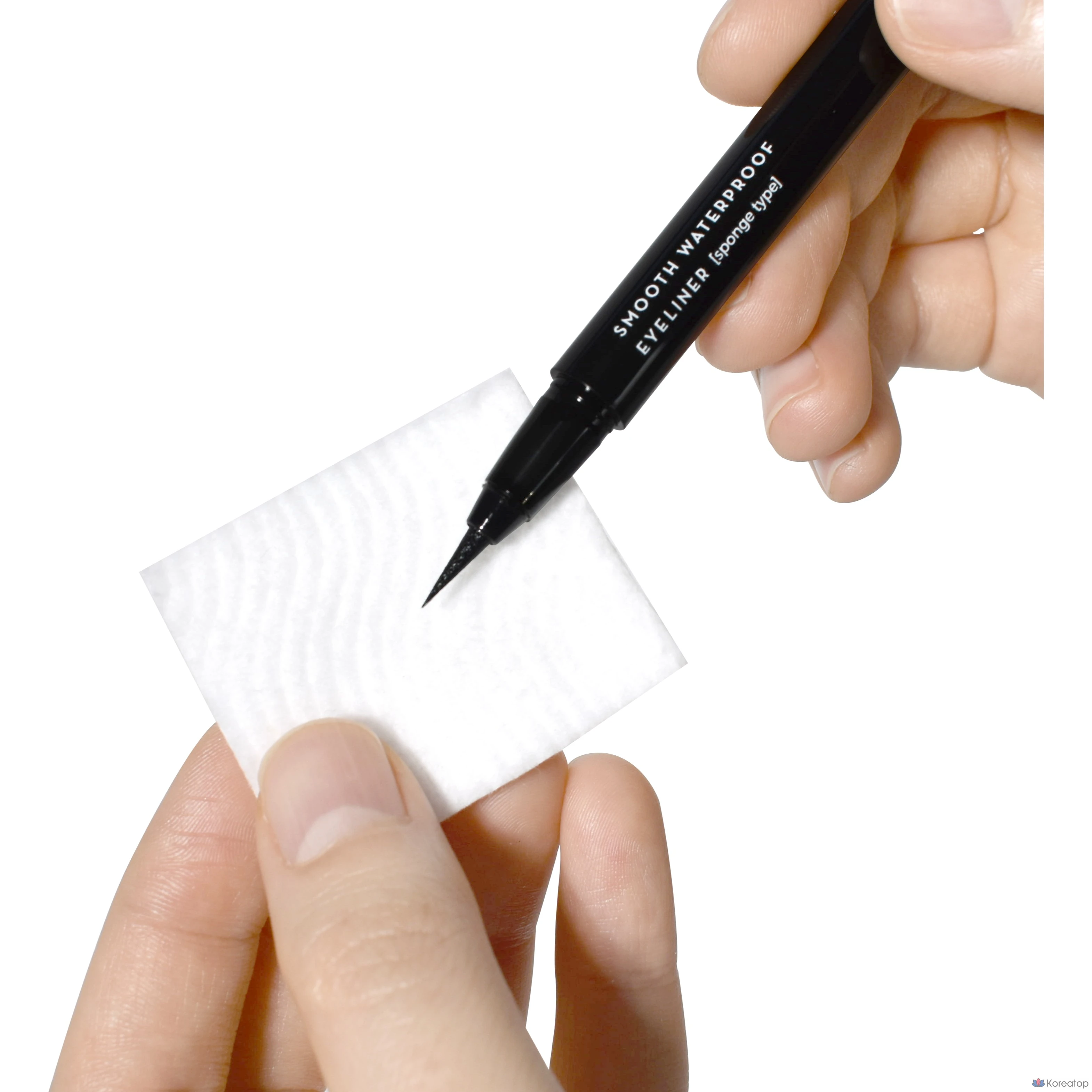 Водостойкая подводка для глаз Lamelin Smooth, 0,5 г, черная, 1 шт.