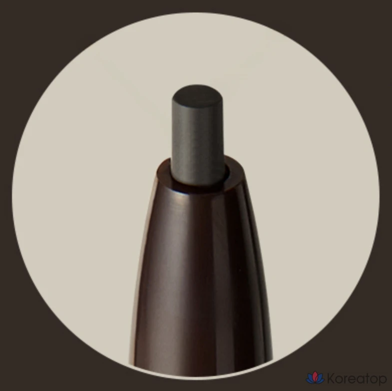 Карандаш для бровей OBge Easy Pencil Brow, 0,08 г, темно-серый, 1 шт., фото 4