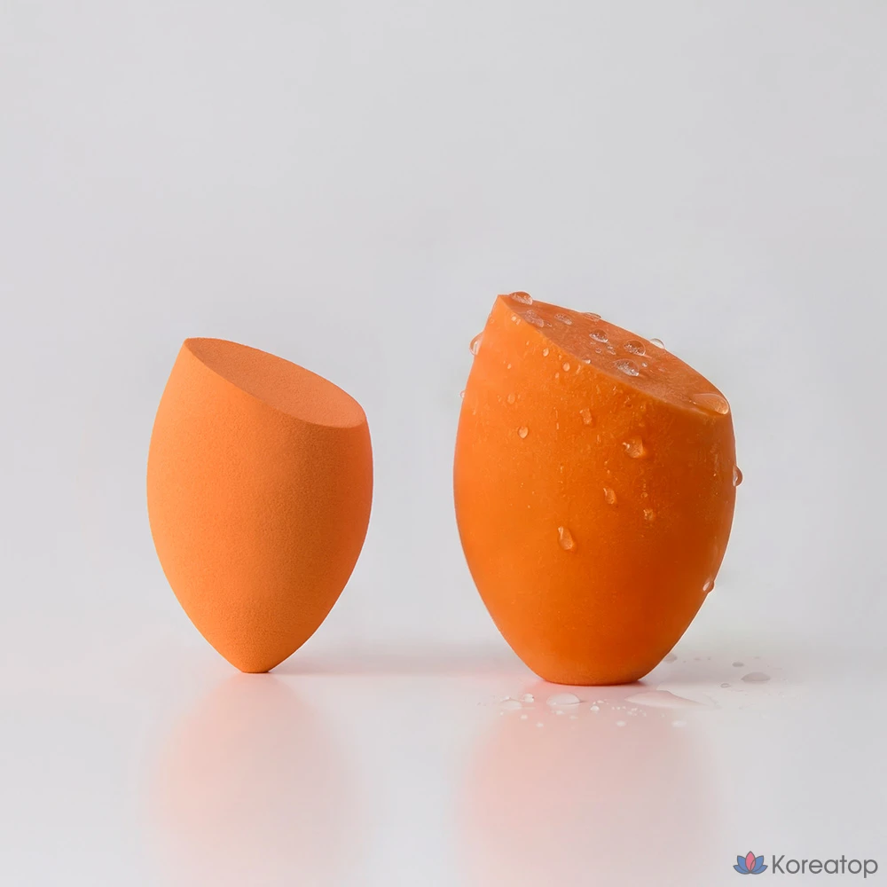 Косметическая пуховка с GRAFEN-овым краем и скошенными краями, 1 шт.