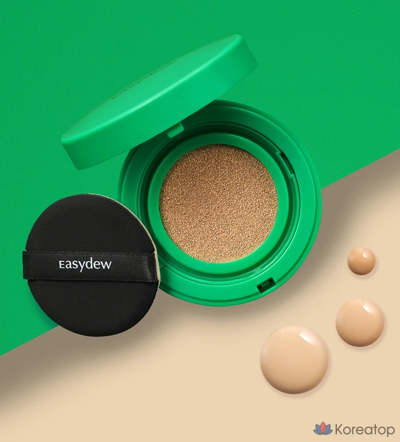 Кушон Easydew Mela B Toning Ampoule Cushion Puff, оттенок 23 Beige, 13 г, 1 шт., фото 5