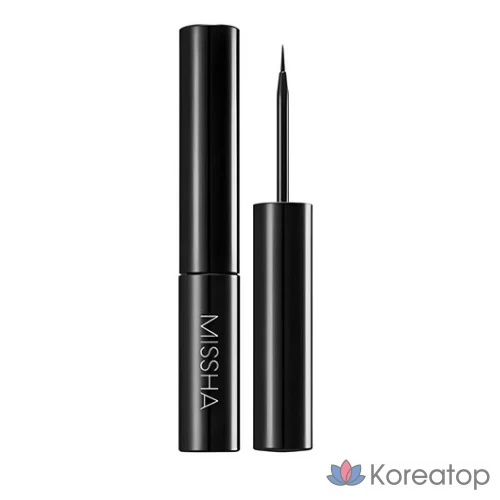 Жидкая подводка для глаз Missha Liquid Sharp Liner, черная, 1 шт.