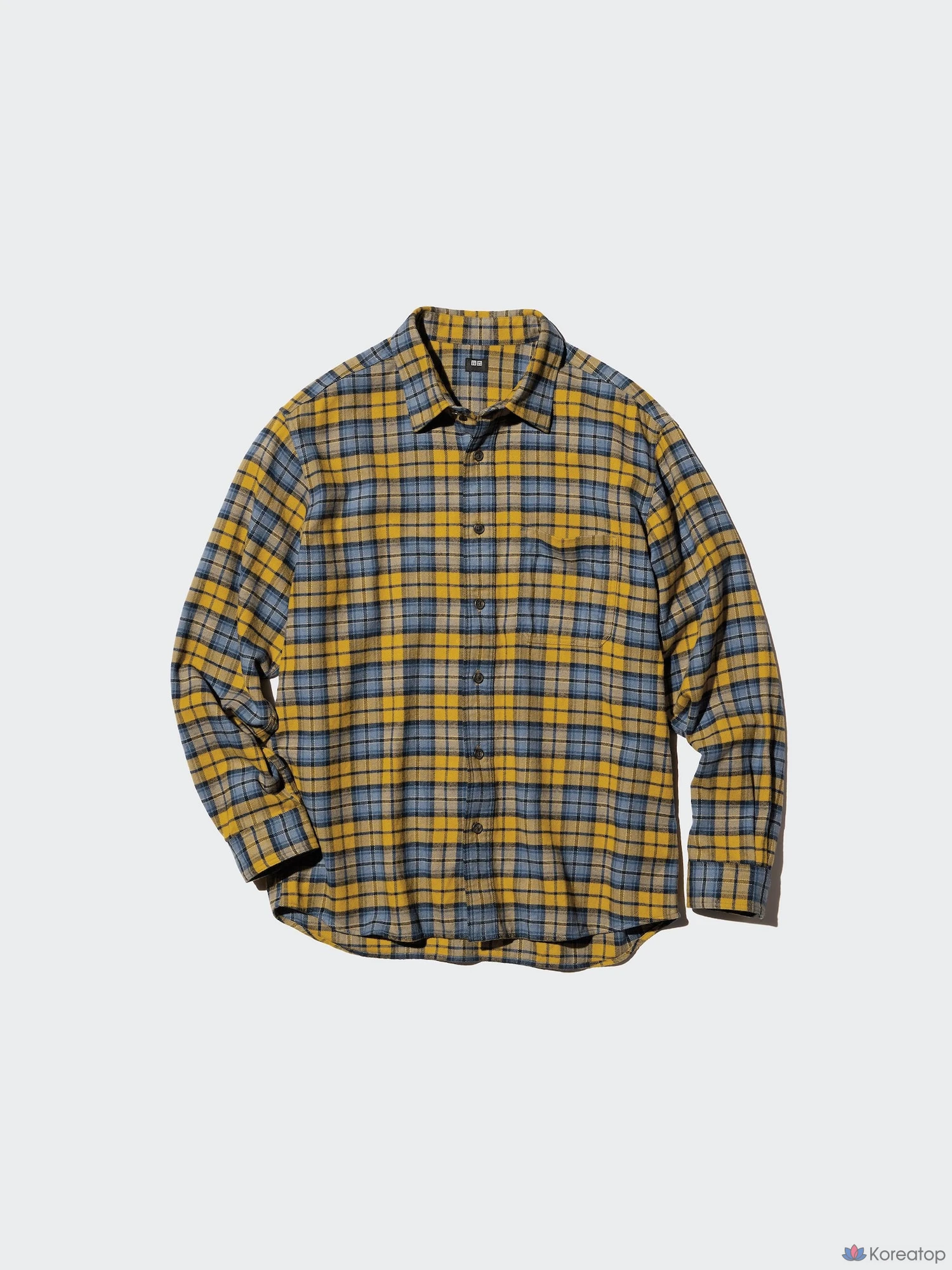 Рубашка Uniqlo Flannel Shirt Tartan Check B