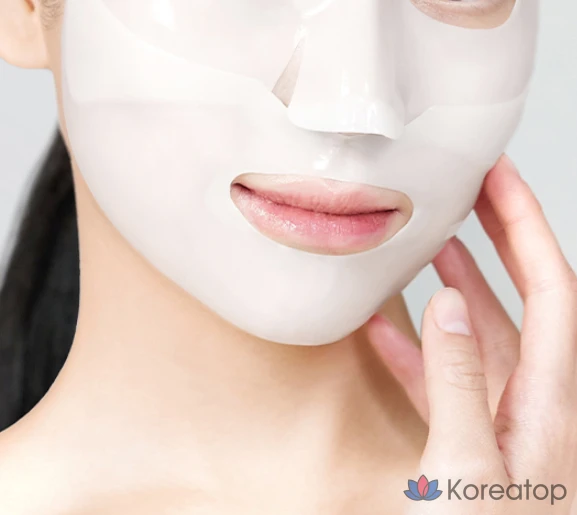Тканевая маска для лица WellDerma Premium Sapphire Collagen Impact Fitting Mask, 25 г, 24 шт., фото 5