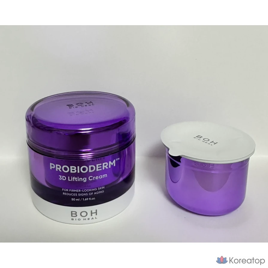 Bio Healboh 1+1 Питательный комплекс Bio Healbo Probioderm 3D Лифтинг-крем для лица, для всех типов кожи (основной продукт + сменный блок), 100 мл, 1 шт.