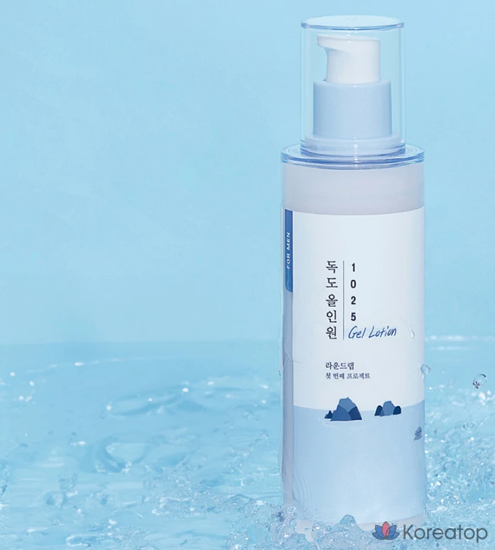 Round Lab for Men 1025 Dokdo Gel Lotion All-in-One, 200 мл, 1 шт., фото 5