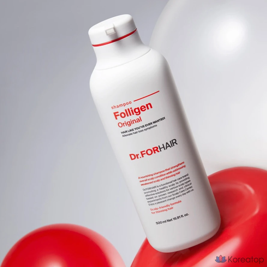 Шампунь Dr. For Hair Foligen, 500 мл, 1 флакон., фото 3
