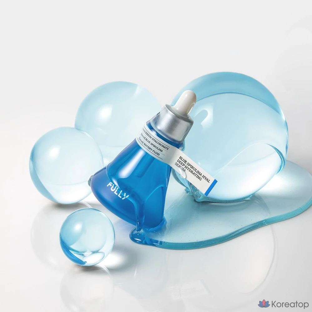 Сыворотка FULLY Blue Spirulina Hyal Moisture Serum, 50 мл, 1 шт.