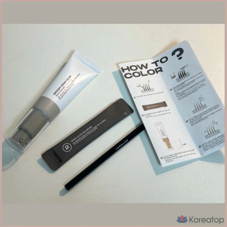 Краска для бровей Entropy Brow Color, оттенок Ash Brown, 1 шт.