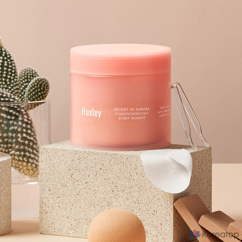 Кондиционирующие подушечки для волос Huxley Every Moment, 140 мл, 60 листов, 1 упаковка.