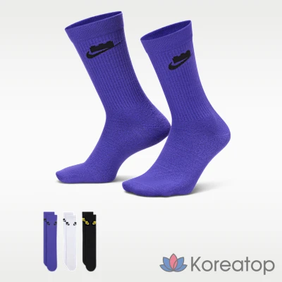 Носки Nike x LEGO Collection Everyday Essential Crew, 3 пары