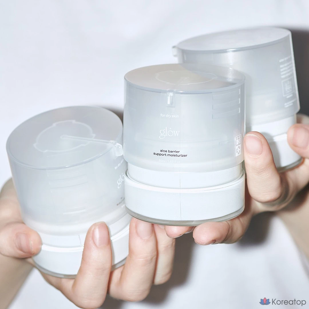 Крем для укрепления кожи Glow Aloe Barrier Support Cream, 1 шт., 50 мл