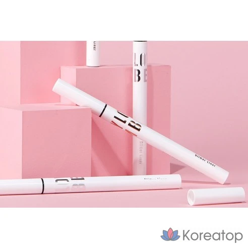 Блестящая подводка для глаз Tony Moly Aegyo Beam Glitter Liner оттенок 02 Rose Gold