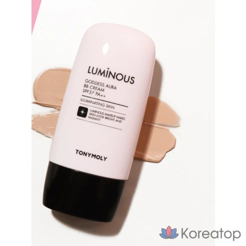 Тональный крем для лица корея Tony Moly Luminus Goddess Shine BB Cream SPF37 PA++