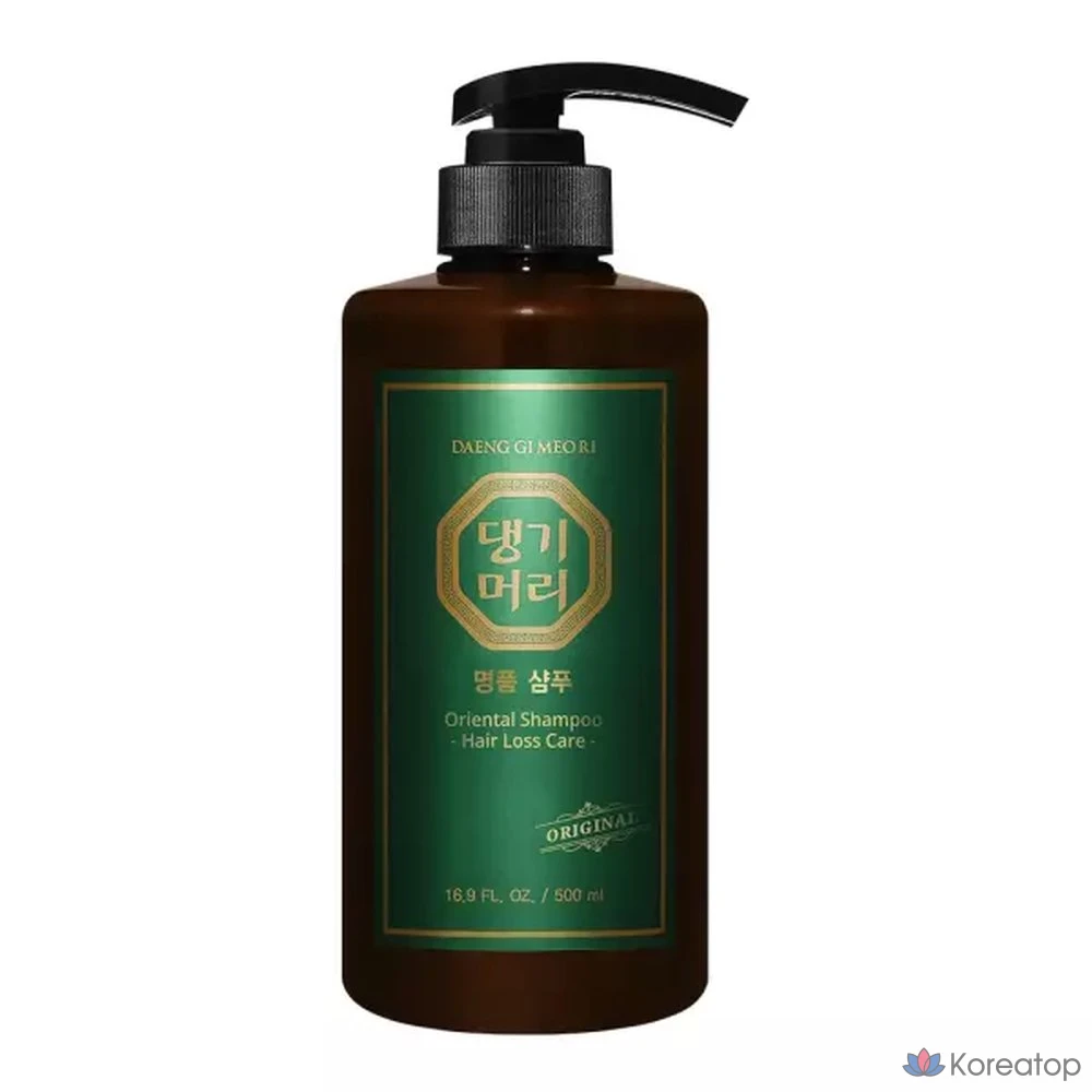 Daenggi Meori Original Luxury Shampoo 500ml Традиционный травяной шампунь против выпадения волос, 1 шт.