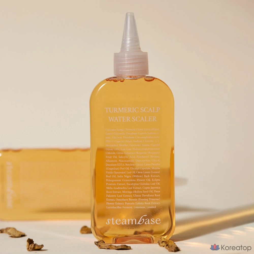 Паровой охлаждающий спрей для кожи головы с куркумой для уменьшения выпадения волос, 1 шт., 250 мл