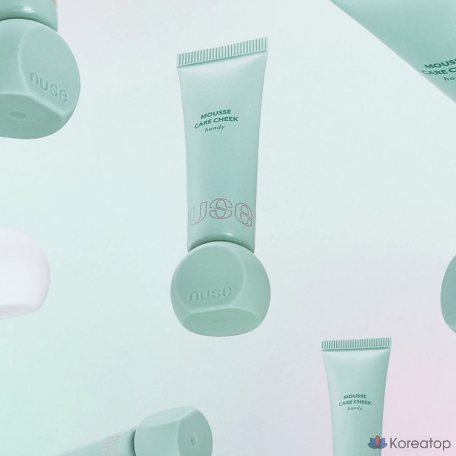 Румяна Nuse Mousse Care Cheek Handy, 10 мл, румяна Fairy Blush, 1 шт.