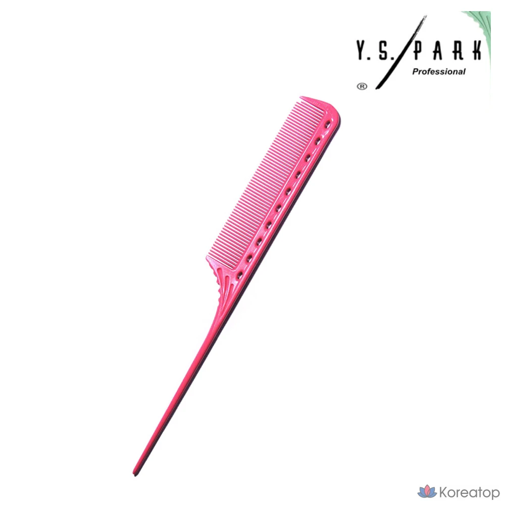 Гребень-хвостик для укладки Y.S. Park Professional Iron Tail Comb, черный, 1 шт., фото 5