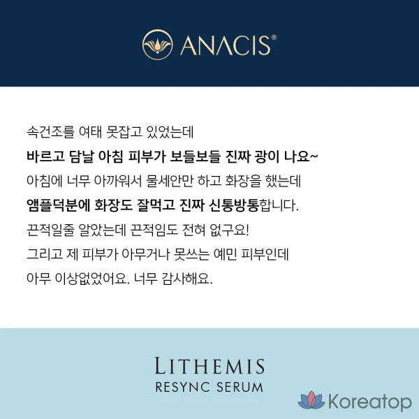 Artbox/ANACIS Leadermiss Resync Средство от акне с гиалуроновой кислотой в ампулах, 55 мл, 1 шт., 20 мл