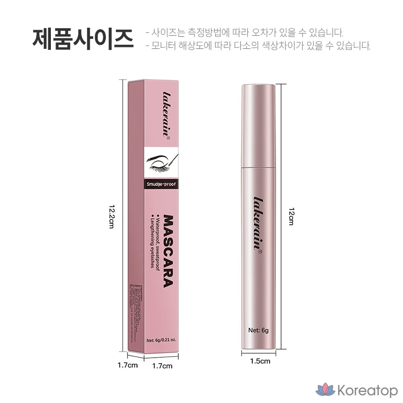 Водостойкая тушь для ресниц VDL JJM-105, 1 шт., черная.