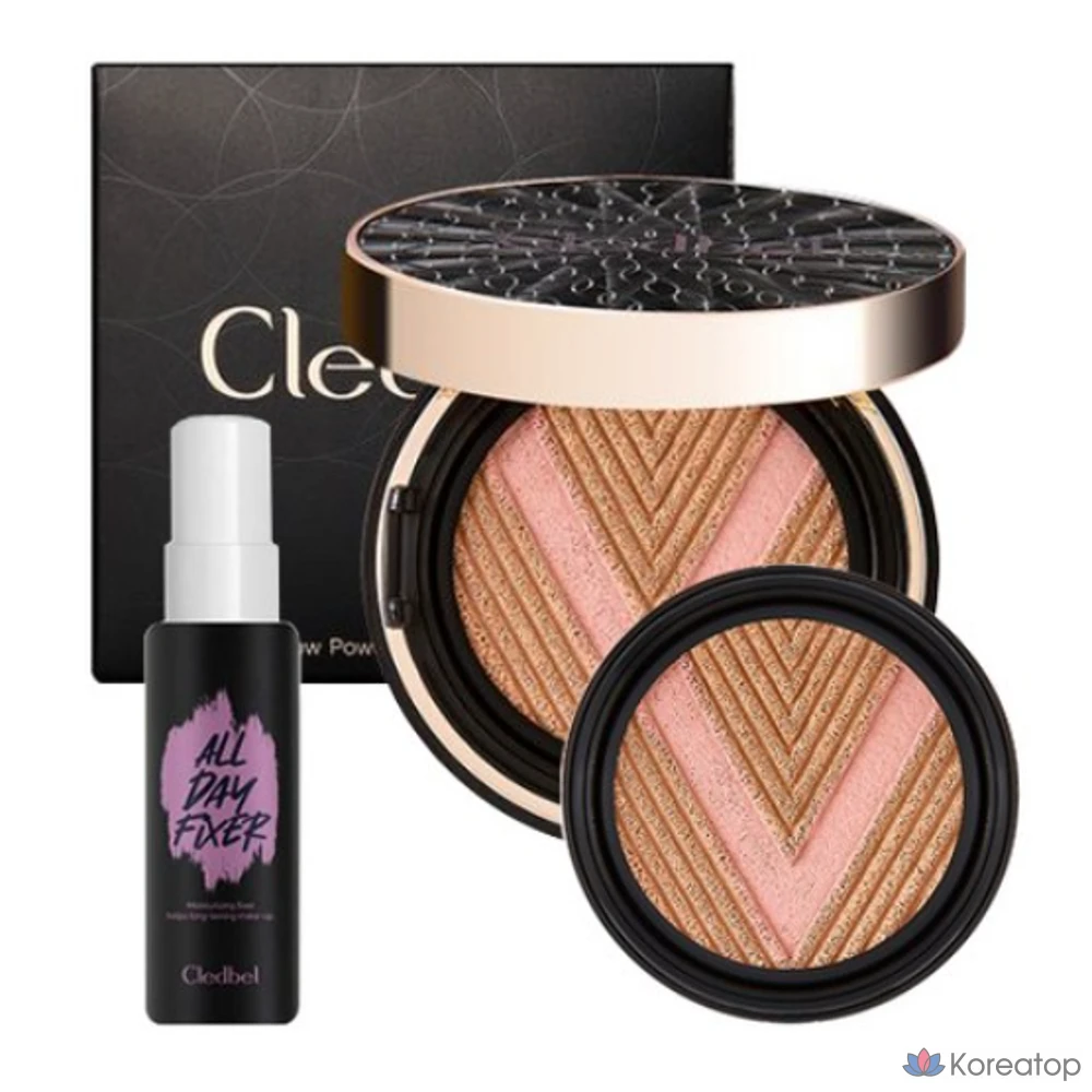 Кушон Cledbel Glowpower Lift V, оттенок 21, 13 г + 50 мл, 1 шт.