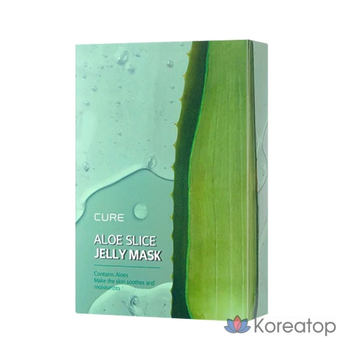 Набор гелевых масок KIM JEONG MOON Aloe, 4 сезон, 10 штук, 1 упаковка