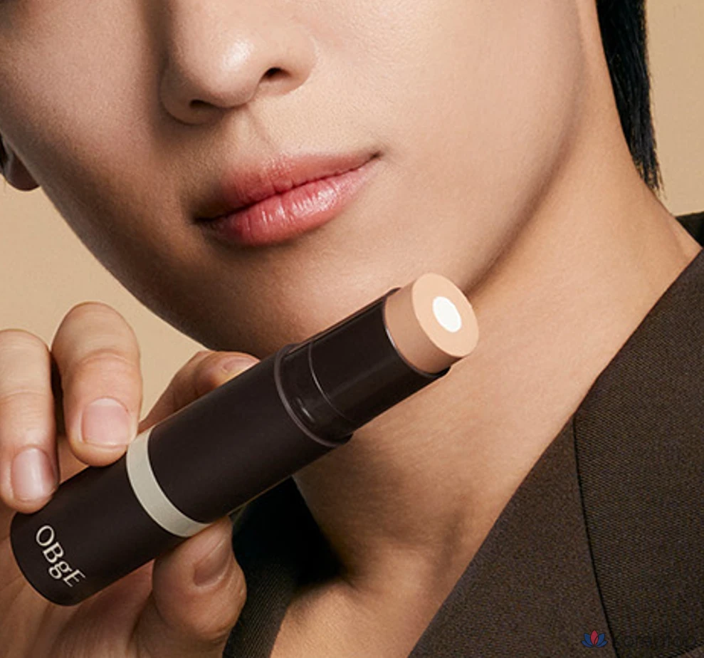 Тональный крем OBge Natural Cover для мужчин, 13 г, № 3, песочный, 1 шт., фото 4