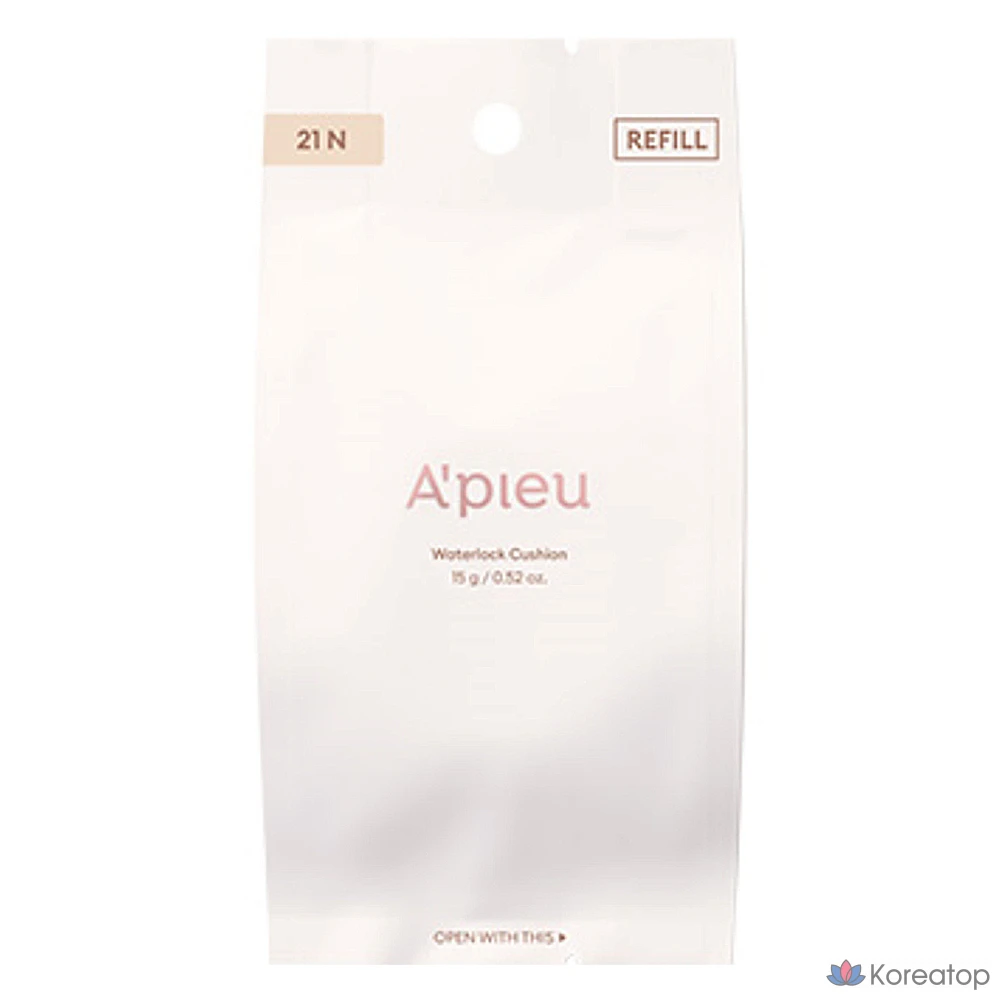 Сменный картридж для амбушюр A'Pieu Water Lock, 15 г, 21 шт., 1 шт.