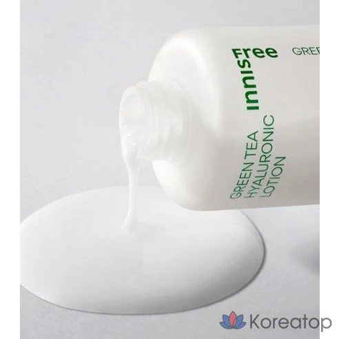 INNISFREE Увлажняющий лосьон для лица Green Tea Seed Hyaluronic Lotion, 170 мл