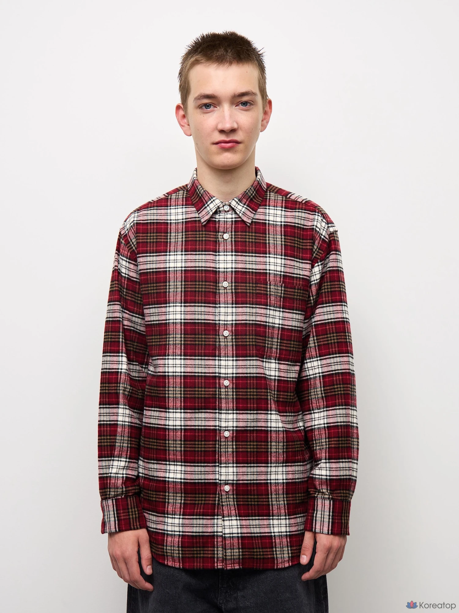 Рубашка Uniqlo Flannel Check Shirt C