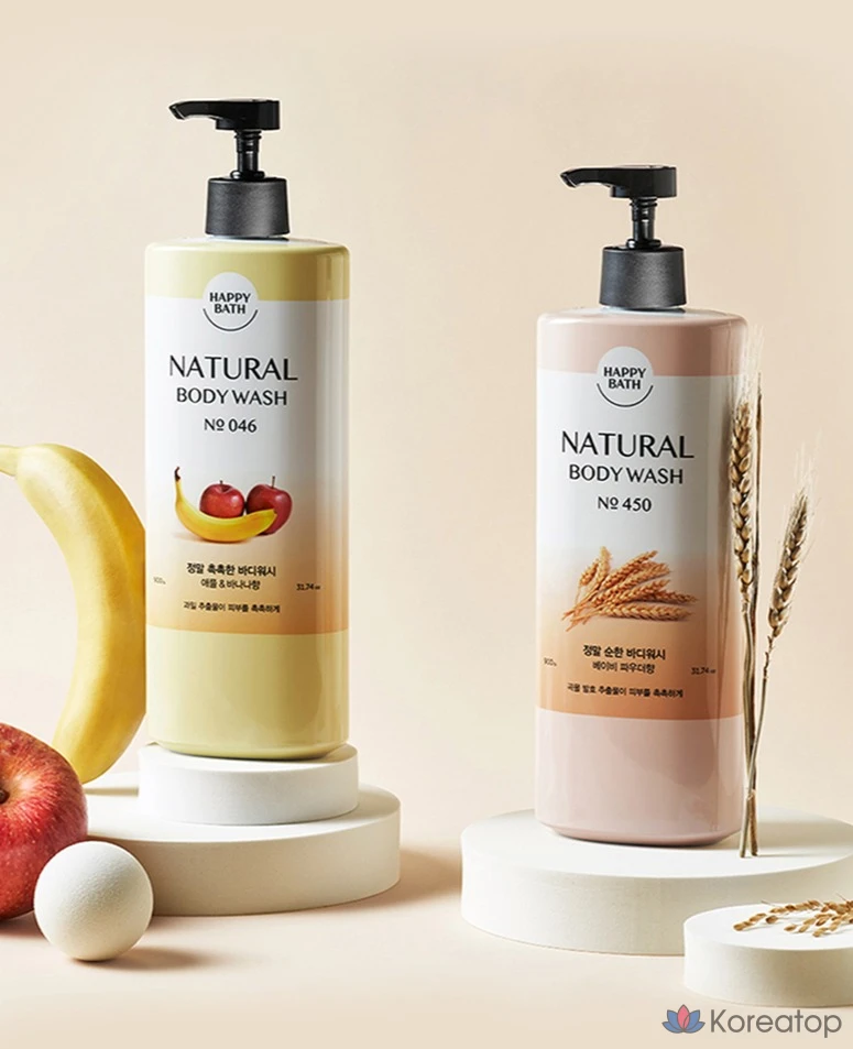 Гель для душа Happy Bath Natural Really Gentle Body Wash с ароматом детской присыпки, 900 г, 1 шт.