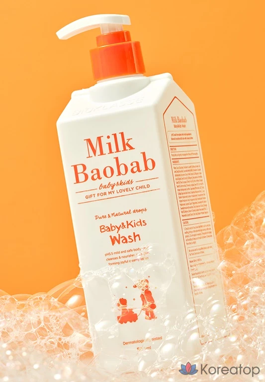 Детский гель для душа Milk Baobab, 500 мл, 1 упаковка