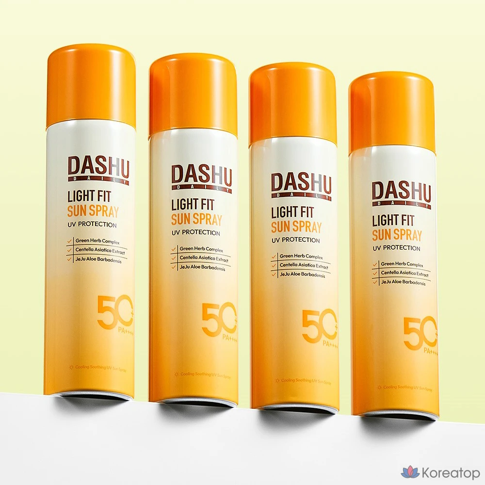 Солнцезащитный спрей Dashu Daily Lightfit SPF 50+ PA+++, 1 шт., 150 мл
