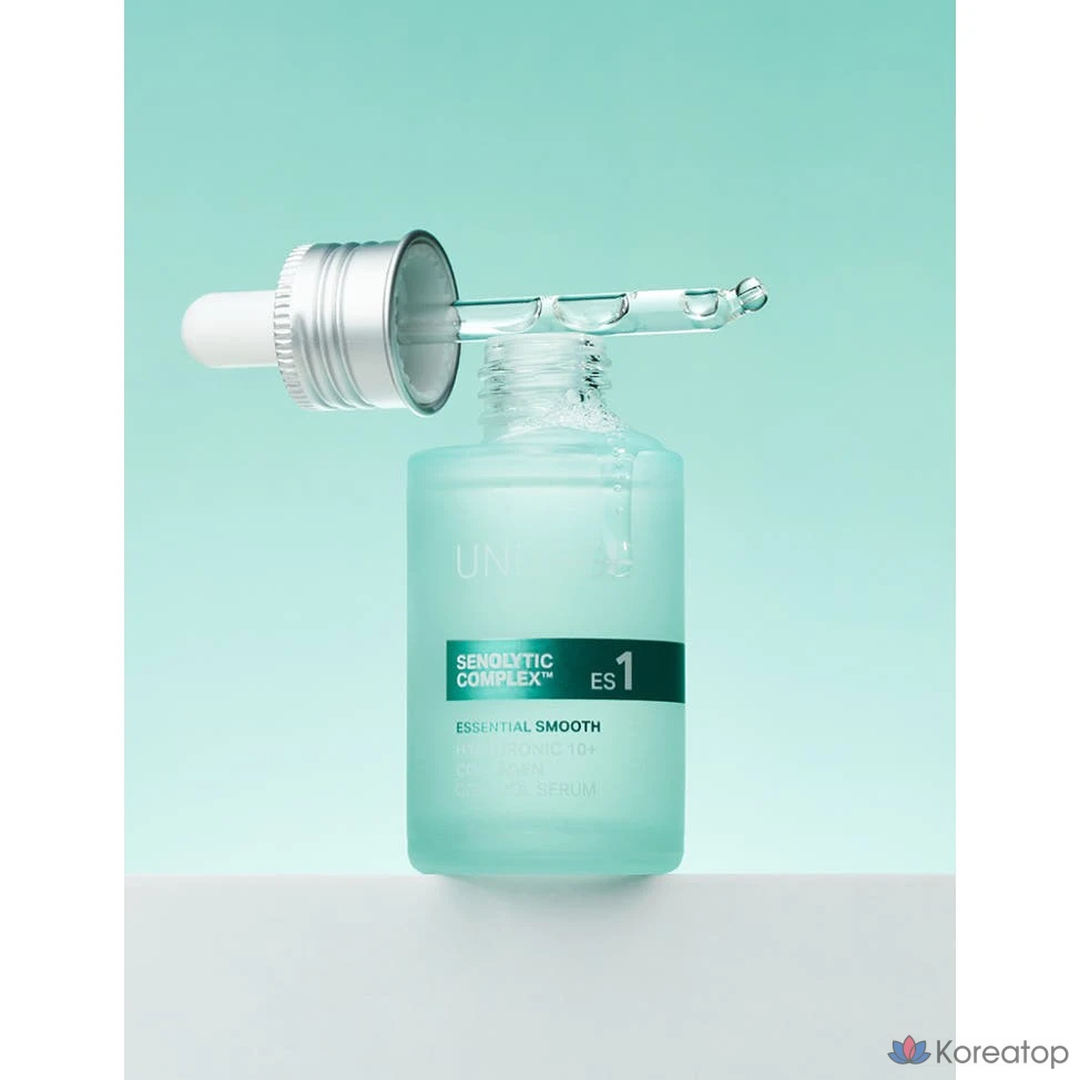 Сыворотка 9wishes Senolytic Complex Undage Hyaluronic Acid Collagen Moisture Soothing, 40 мл, 1 шт.