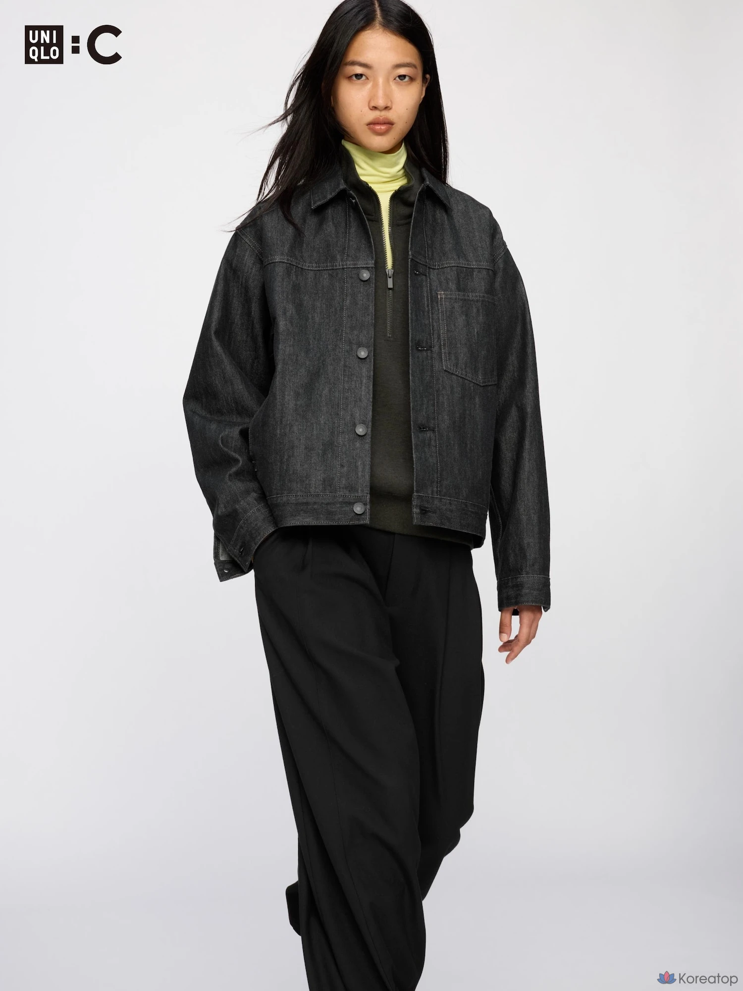 Джинсовая куртка Uniqlo Denim Trucker Jacket