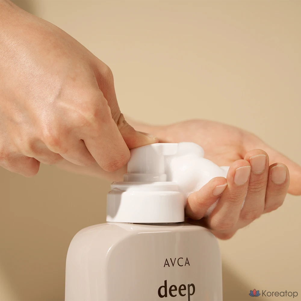 Пенка для глубокого очищения пор AVCA, 500 мл, 1 шт.
